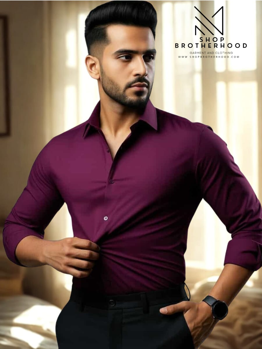 Formal Shirt - Full Sleeve -Merron